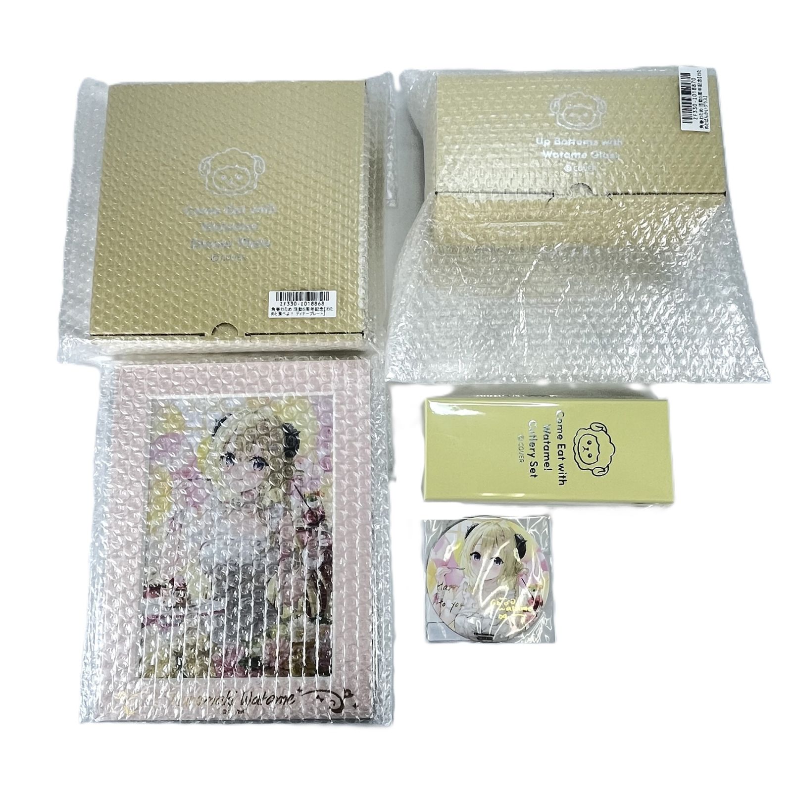 角巻わため 活動5周年記念 特典付きフルセット 特典ボイスなし 未開封品