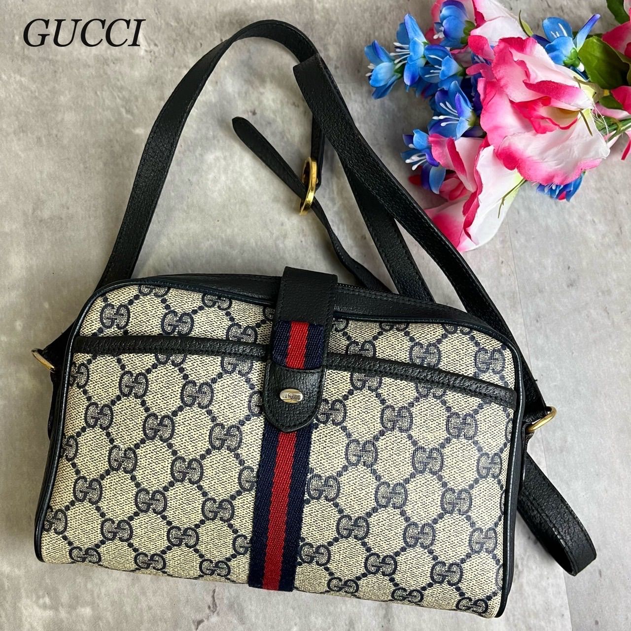 ✨良品✨ OLD GUCCI オールドグッチ ショルダーバッグ トートバッグ ...