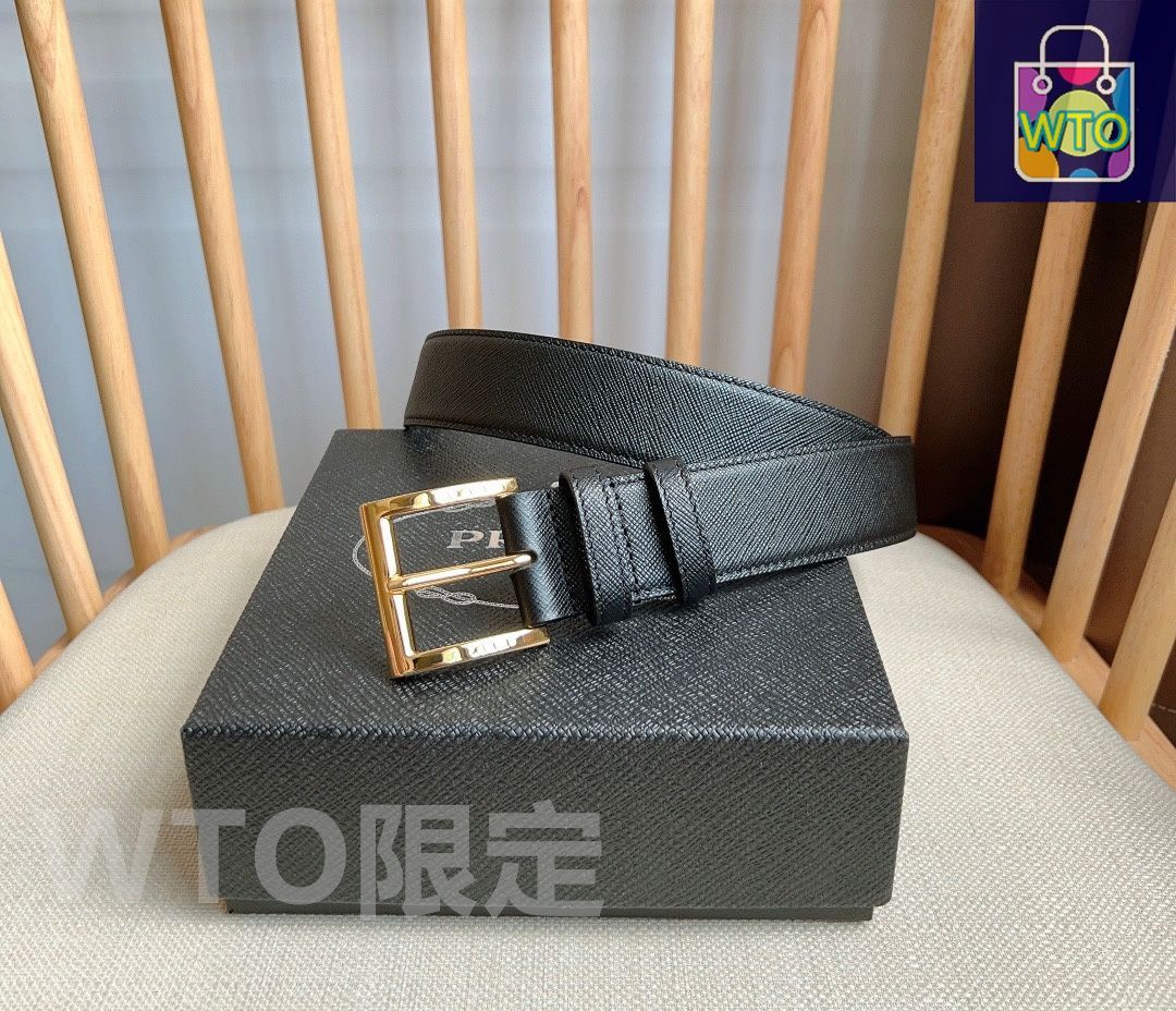 ⭐︎プラダPRADA ダッフル風レザーベルトコート超美品⭐︎ PRADA