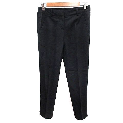 上品なスタイル セオリー XS XO ウール センタープレス テーパードパンツ Theory パンツ