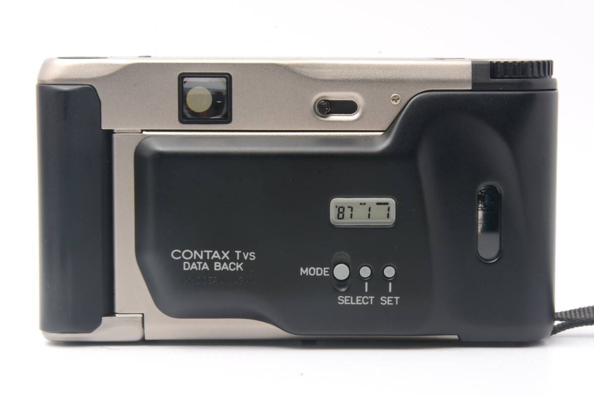 ★中古品★ CONTAX TVS DATABACK カメラ屋さんで動作確認済み。 中古】CONTAX コンタックス Tvs DIGITAL チタンブラック