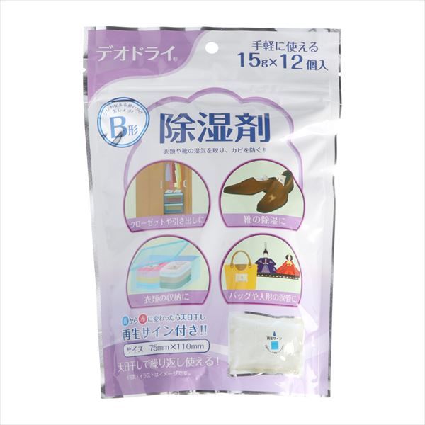 まとめ買い-24点セット デオドライ除湿剤１５Ｇ×１２包 豊田化工 除湿剤