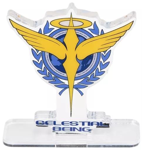 中古】雑貨 ソレスタルビーイングマーク アクリルロゴディスプレイEX
