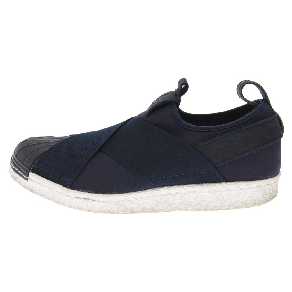 adidas (アディダス) SUPERSTAR SLIP-ON BZ0113 ウィメンズ スーパースター スリッポン ローカットスニーカー  US7.5/25.5cm ネイビー - メルカリ