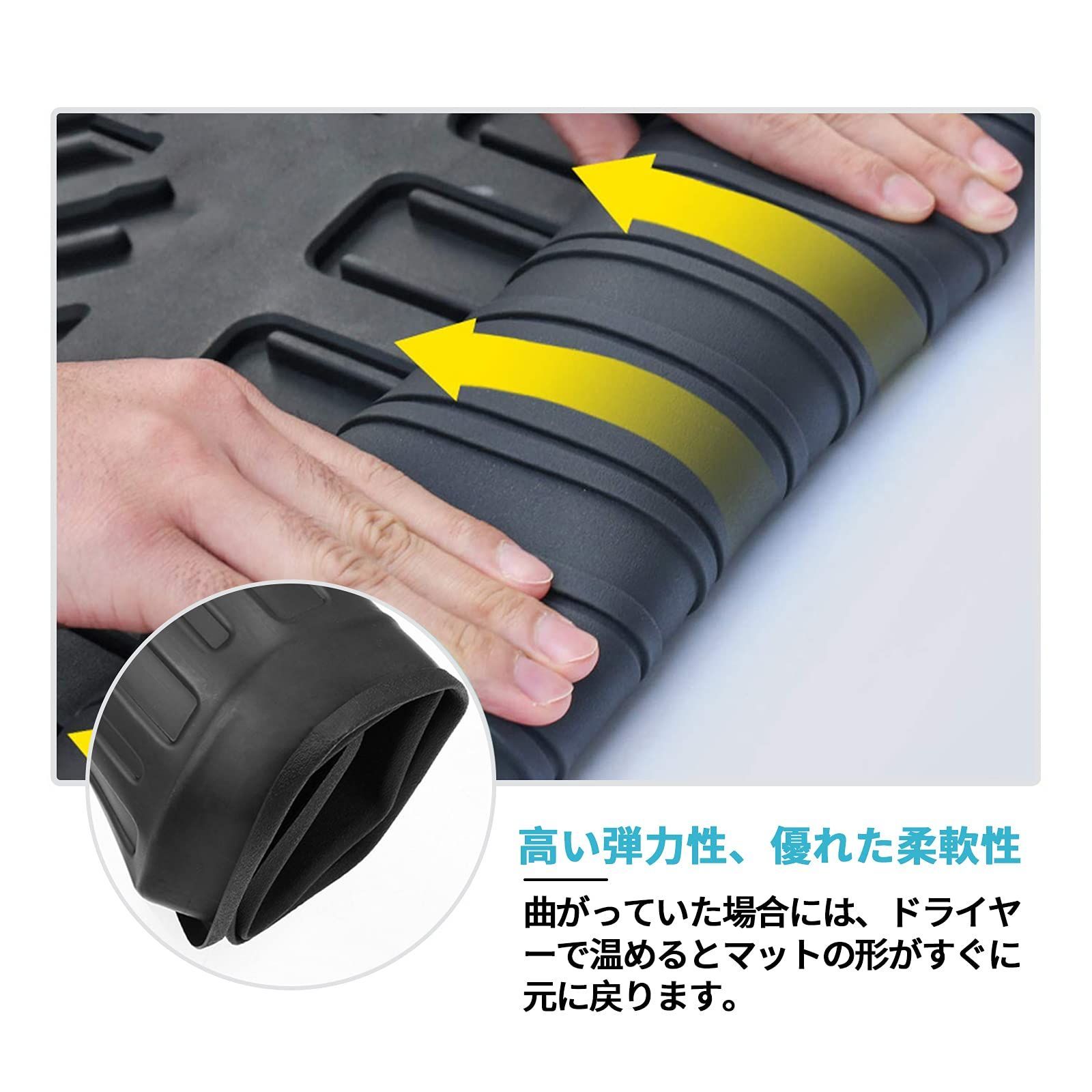 CDEFG】2021新型 トヨタ カローラクロス ラゲッジトレイ