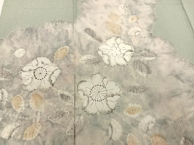 平和屋着物●訪問着　絞り　辻が花　金彩　正絹　逸品　DAAW5195ud 平和屋着物○訪問着 絞り 辻が花 金彩 正絹 逸品 DAAW5195ud