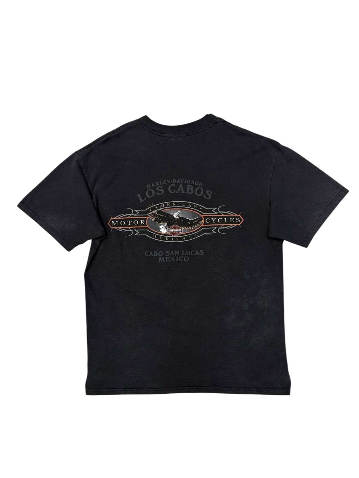 【希少】00's Harley-Davidson フリンジTシャツ ヴィンテージ 00s Harley Davidson ハーレーダビッドソン プリント Tシャツ