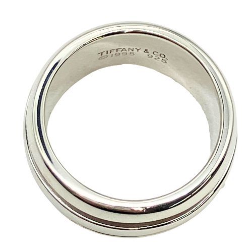 Tiffany&Co. ティファニー リング 925 シルバー グルーブド 中古】TIFFANY&Co. ティファニー リング・指輪 シルバー925