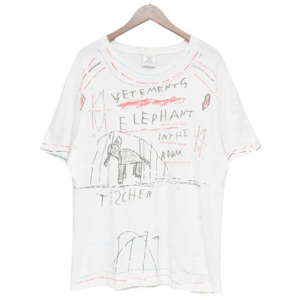 ヴェトモン　VETEMENTS Tシャツ L VETEMENTS（ヴェトモン）Tシャツ・カットソー 黄 サイズ:XS