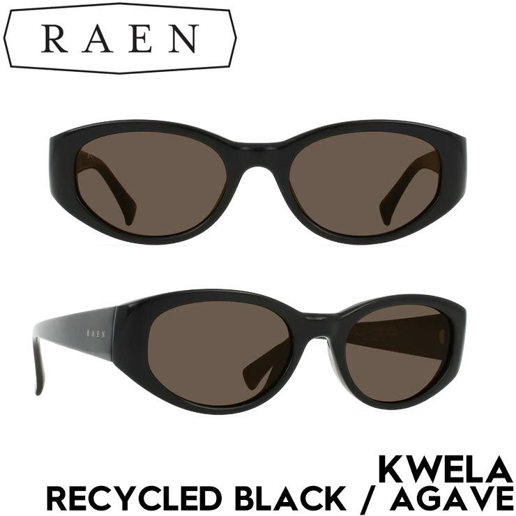 サングラス RAEN Optics レーン KWELA Recycled Black | Agave 100U251KWE-S482-53 日本代理店