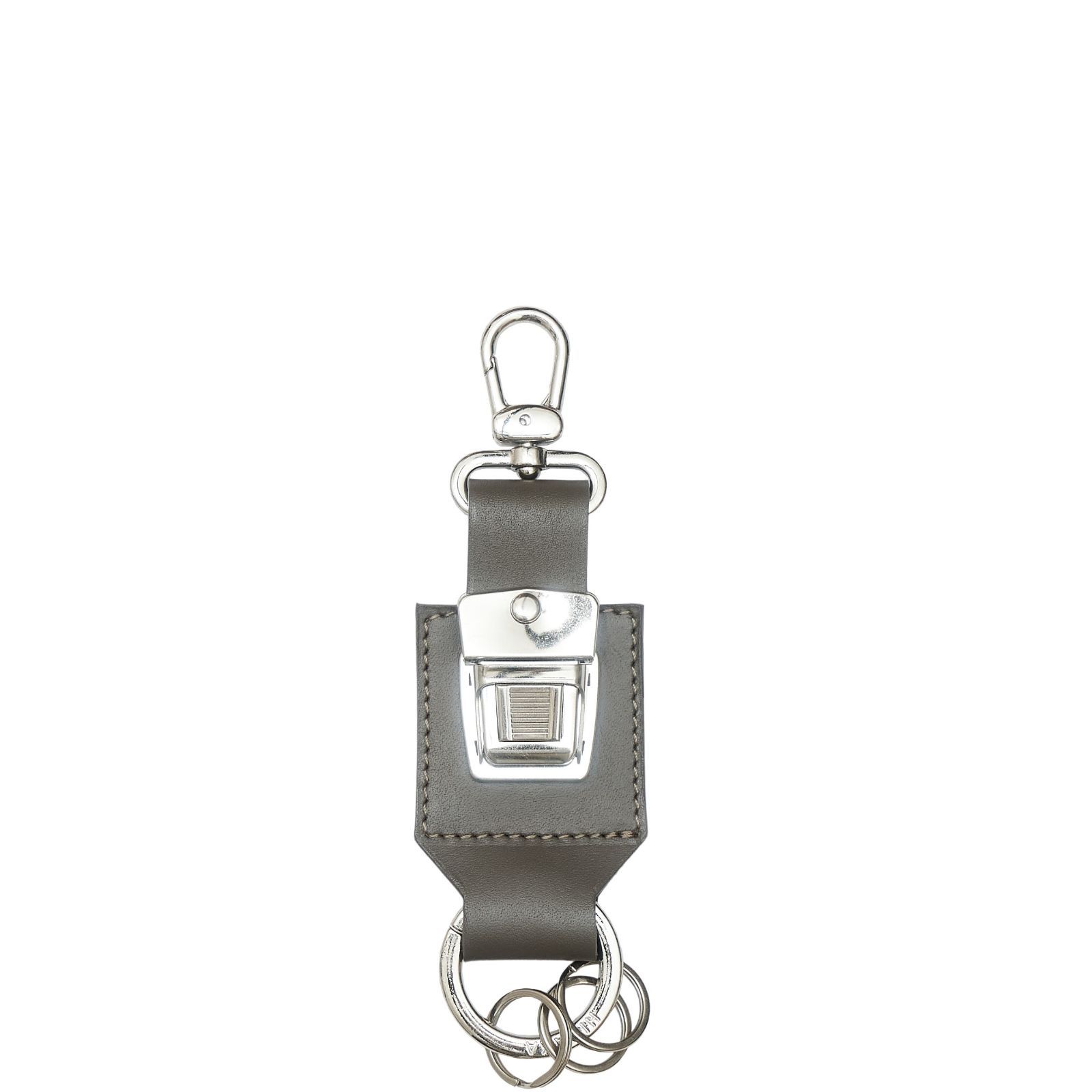 HIDAKA/ SLIDE LOCK KEY RING  GRAY