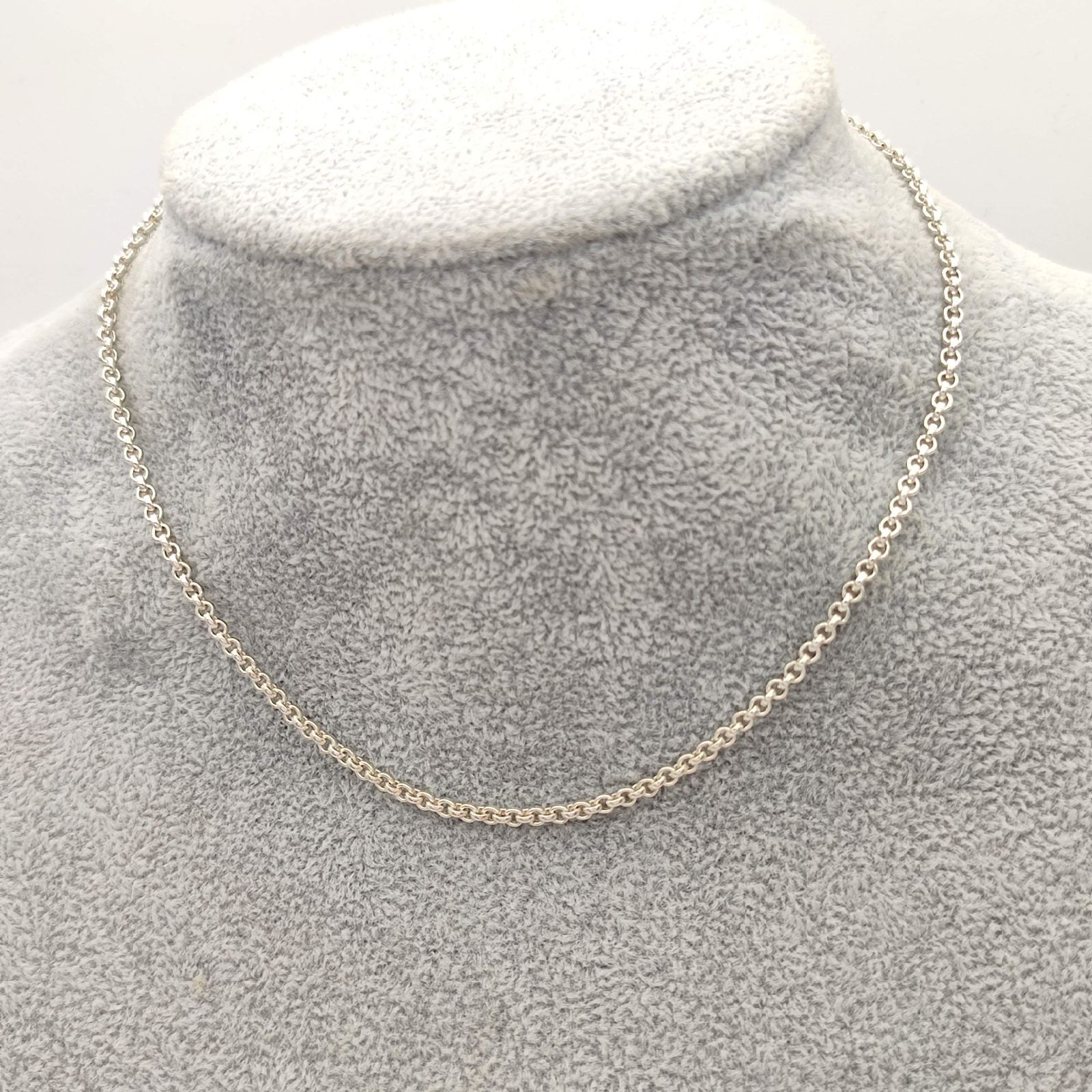 美品】HERMES エルメス セリエ チェーンネックレス シルバー925