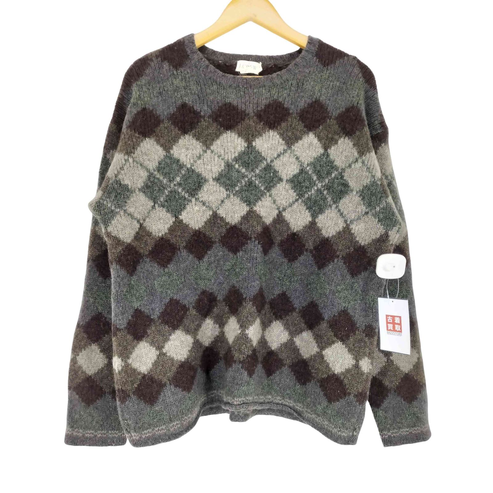 中古・古着通販】J.CREW (ジェイクルー) 90s 巨人タグマルチボーダー