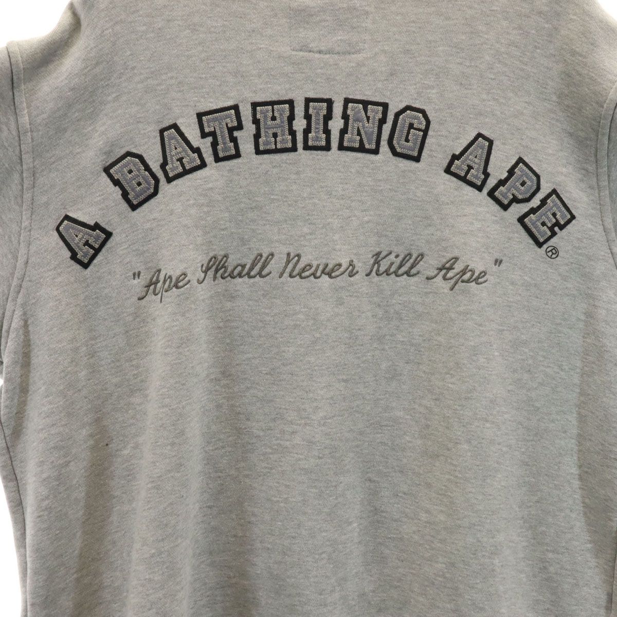 A BATHING APE アベイシングエイプ 日本製 スウェット スタジャン M 