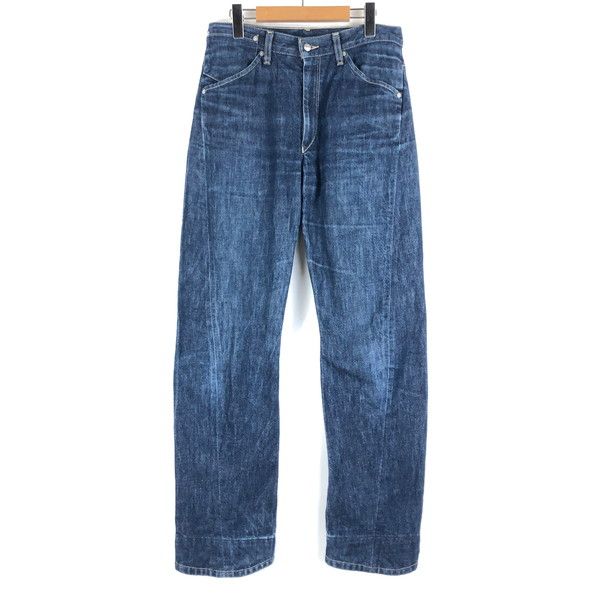 【古着】 Levi's リーバイス エンジニアード デニムパンツ 立体裁断 ユーロモデル トルコ製 ネイビー系 メンズW30 【中古】 n058905