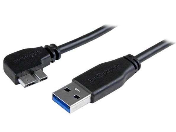 【新品・2営業日で発送】スターテック MICRO USB 3.0 スリムケーブル 0.5m【USB3AU50CMLS】