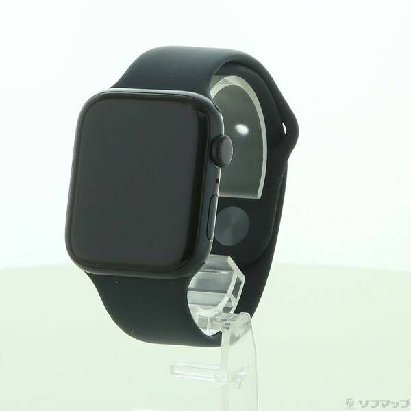 〔 品〕 Apple Watch SE 第2世代 GPS 44mm ミッドナイトアルミニウムケース ミッドナイトスポーツバンド 258