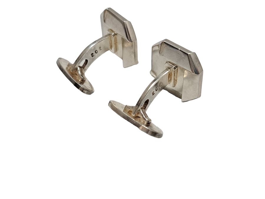  ジョージジェンセン カフリンクス シルバー×オニキス Georg Jensen ジョージジェンセン カフス カフリンクス オニキス