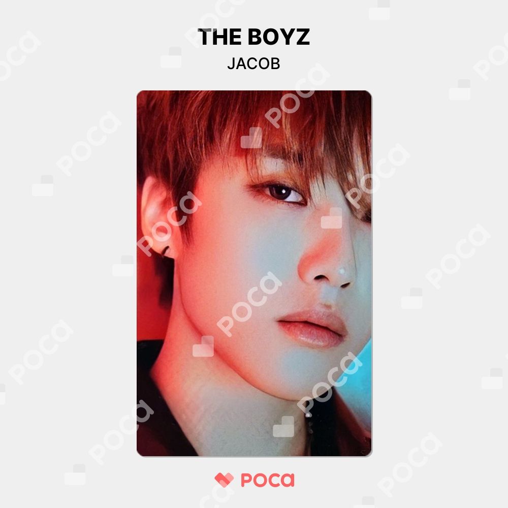 THE BOYZ Ready Ver. 限定盤 トレカ ジェイコブ キュー THE BOYZ ジェイコブ トレカ REVEAL Platform Ver. Wolf 公式