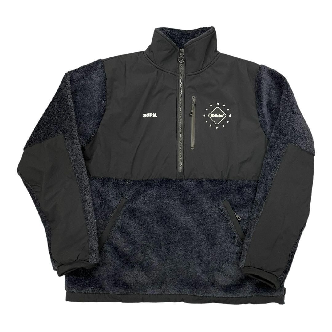 定価35200円 F.C.Real Bristol 22AW POLARTEC FLEECE HYBRID HALF ZIP