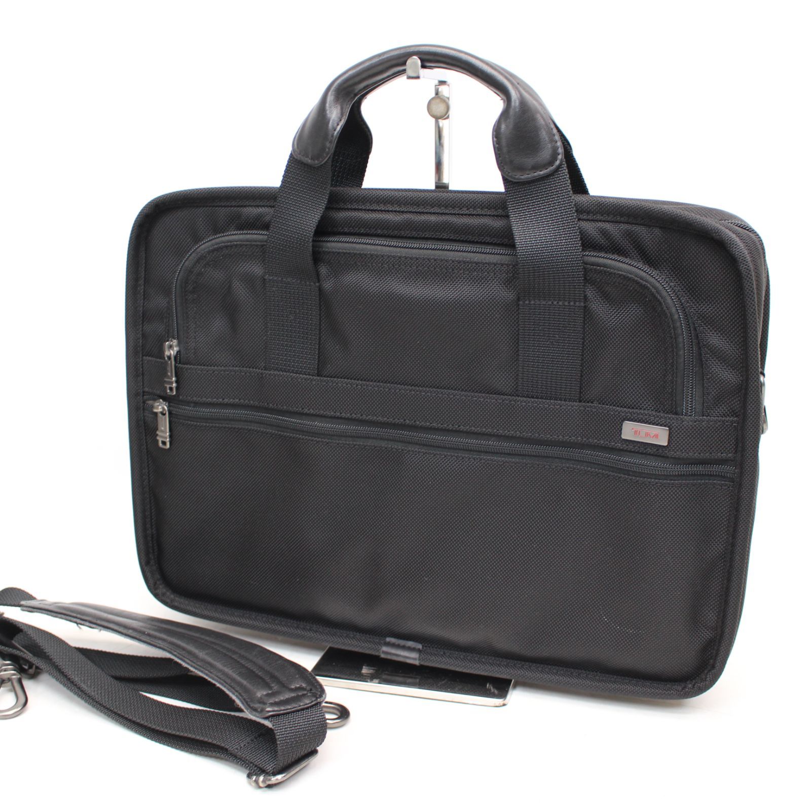 740 TUMI トゥミ PCバッグ 2way ビジネスバッグ ショルダーバッグ ナイロン キャンバス ブラック