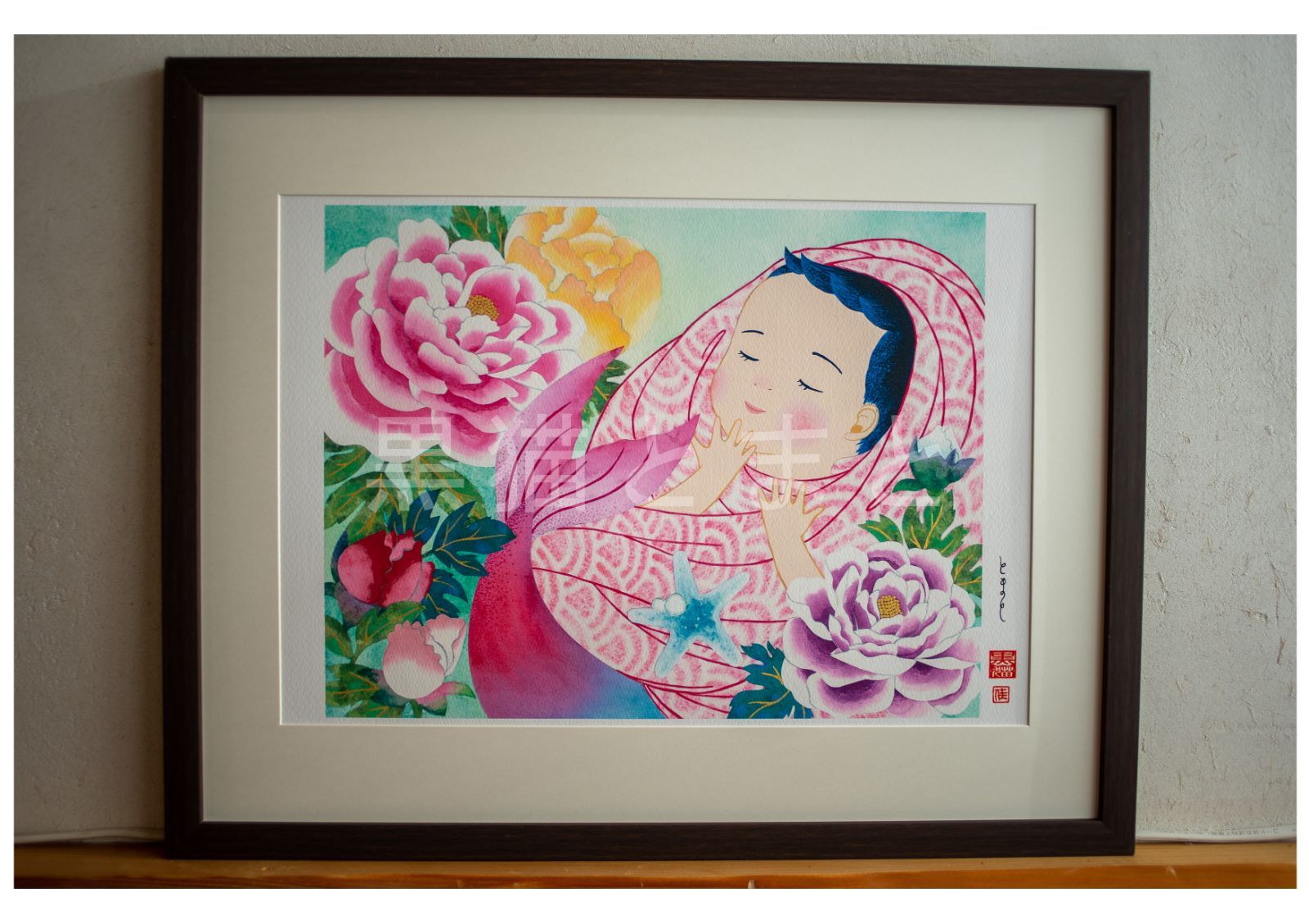 ☆最終値 六曲 屛風 水墨画 楊舟 筆 2頭の虎図 古民家蔵出 衝立 間仕切