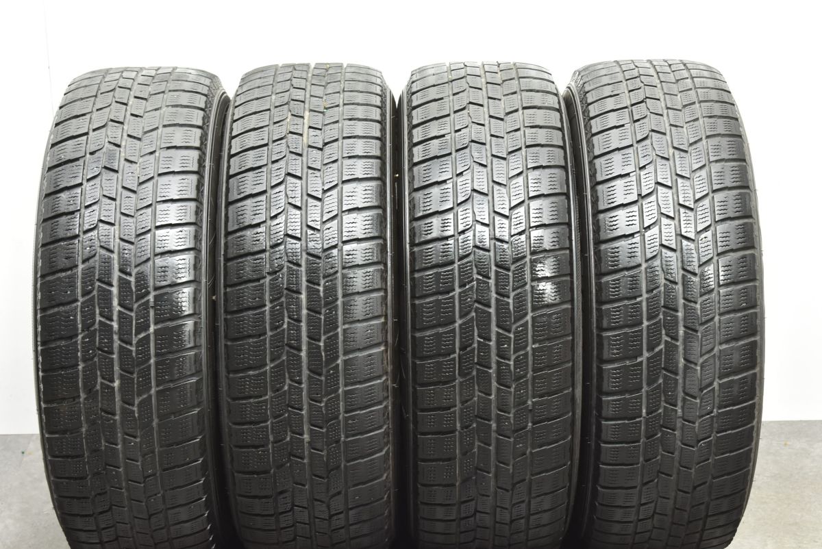 【送料無料】ジョーカー 16in 6.5J +38 PCD114.3 グッドイヤー アイスナビ6 215/65R16 アルファード エクストレイル エルグランド CX-30