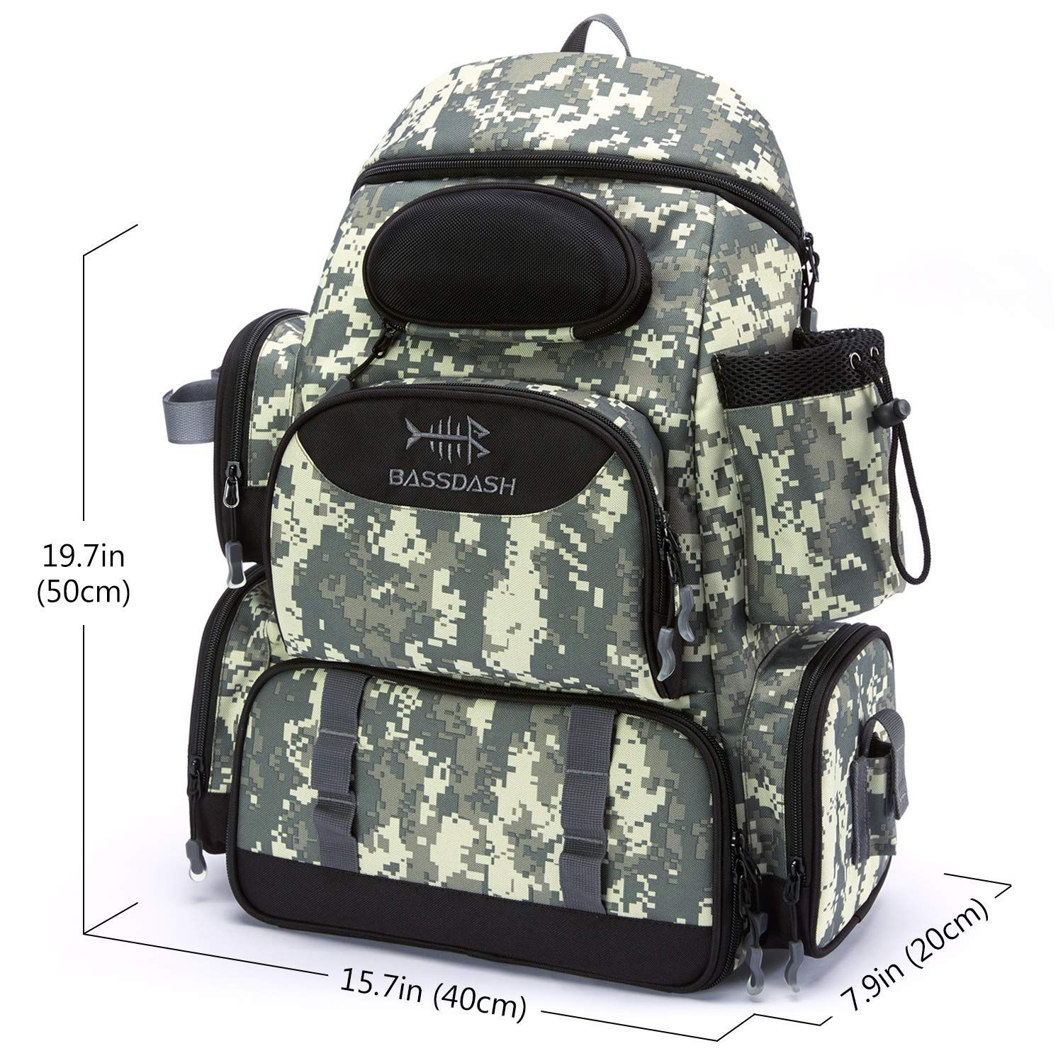 人気商品】Bassdash(バスダッシュ) 釣りリュック 40L 防水 ザック 大 