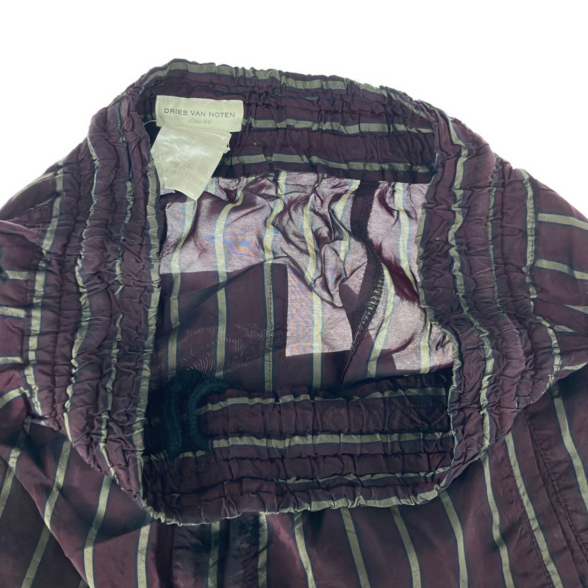 DRIES VAN NOTEN ドリスヴァンノッテン 16SS ストライプショートパンツ