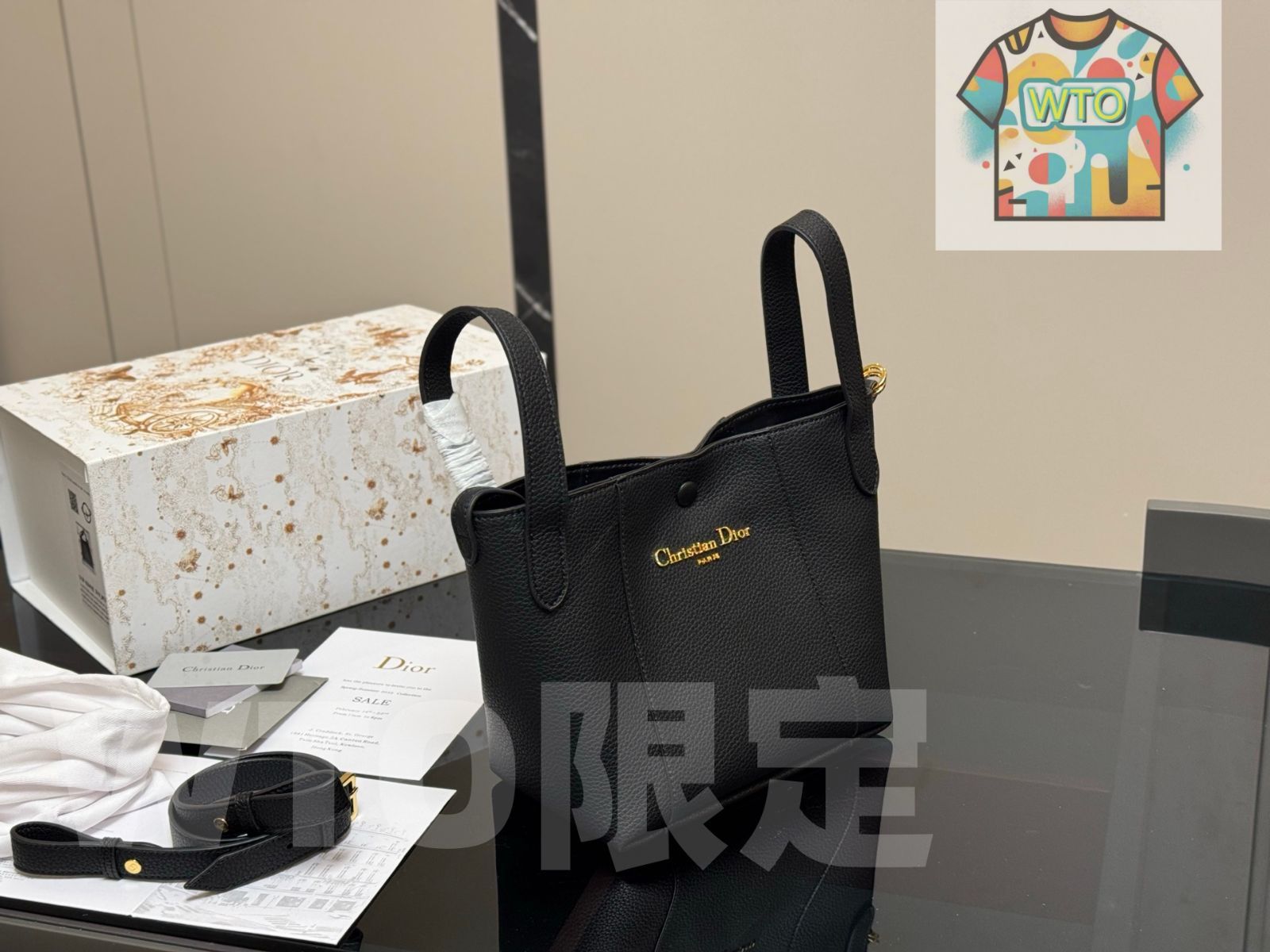 今日WTO】Dior Signature Bucket Bag × ～21×20cm シグネチュア