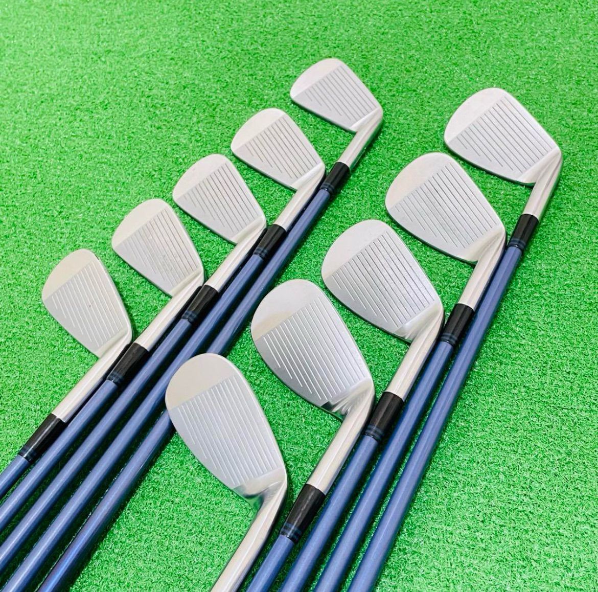 【正規品販売】 7522 BRIDGESTONE j s Titanium MUSCLE BACK ブリヂストン チタニウム チタン マッスルバック レフティ 左利き アイアンセット 10本 R 品質も絶対に保証！