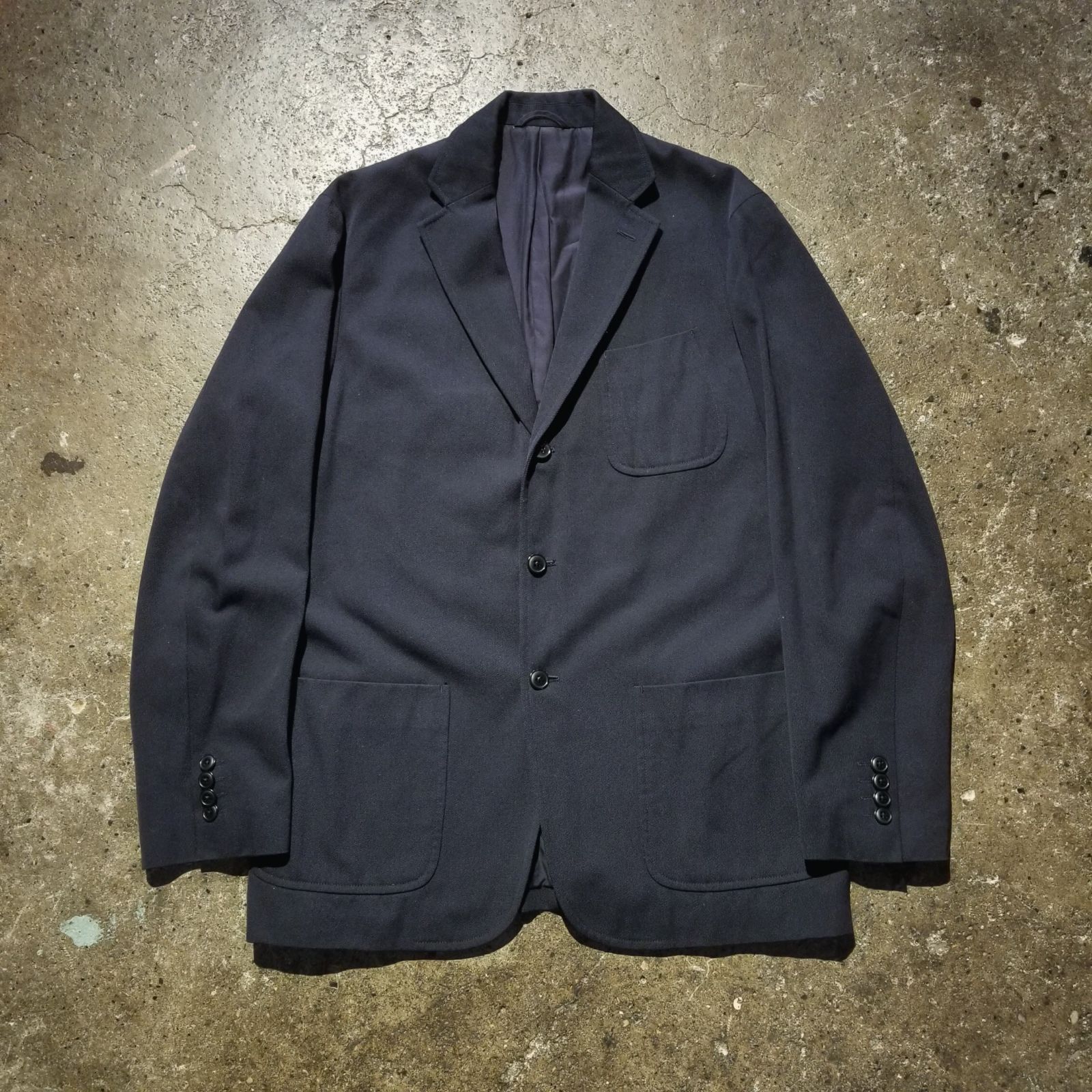COMOLI 17aw WOOL/NYLON 3B JACKET 2 コモリ ウールナイロン3B