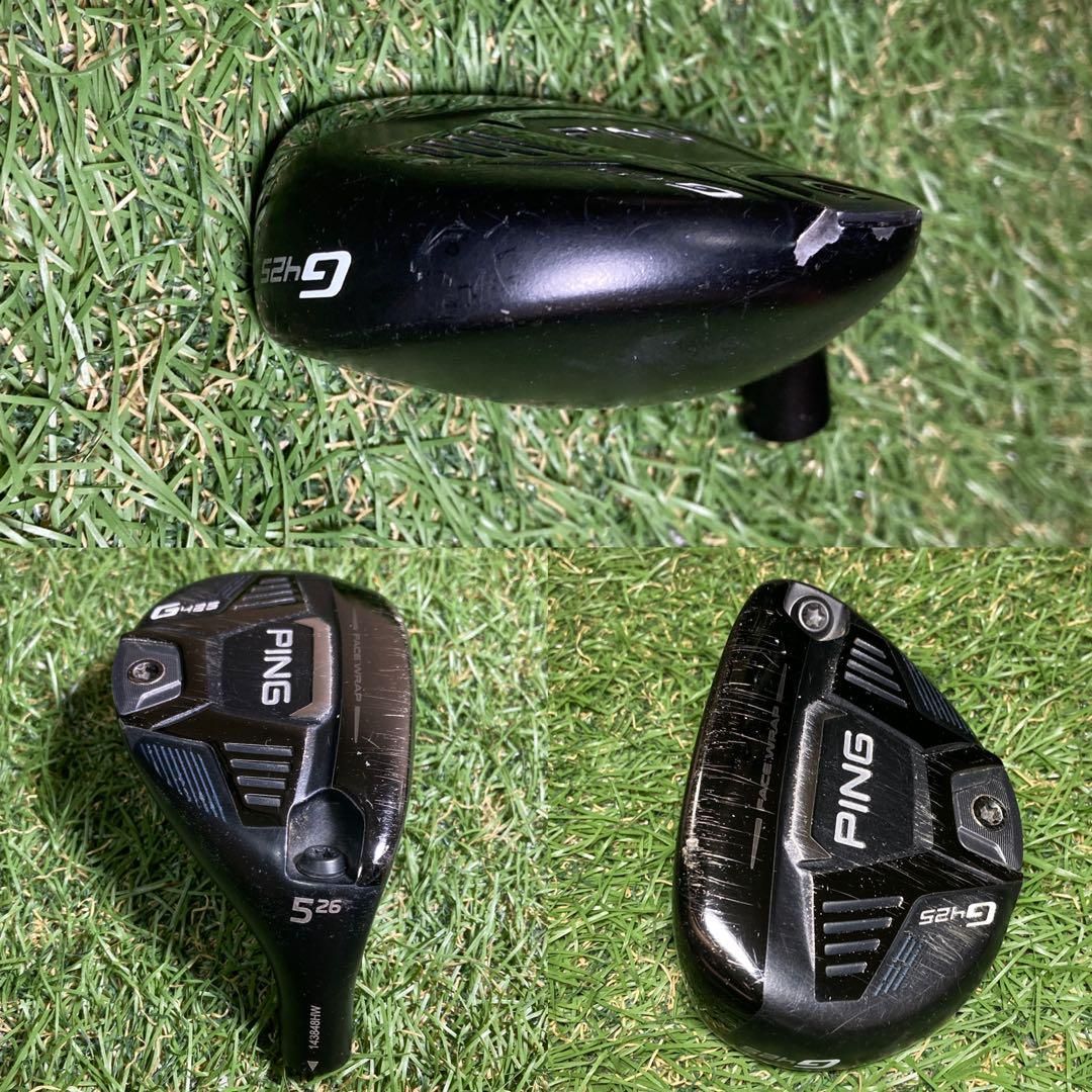 g425 ハイブリッド 22度 4U 4番 #4 ヘッドのみ ピン PING ヘッドのみ