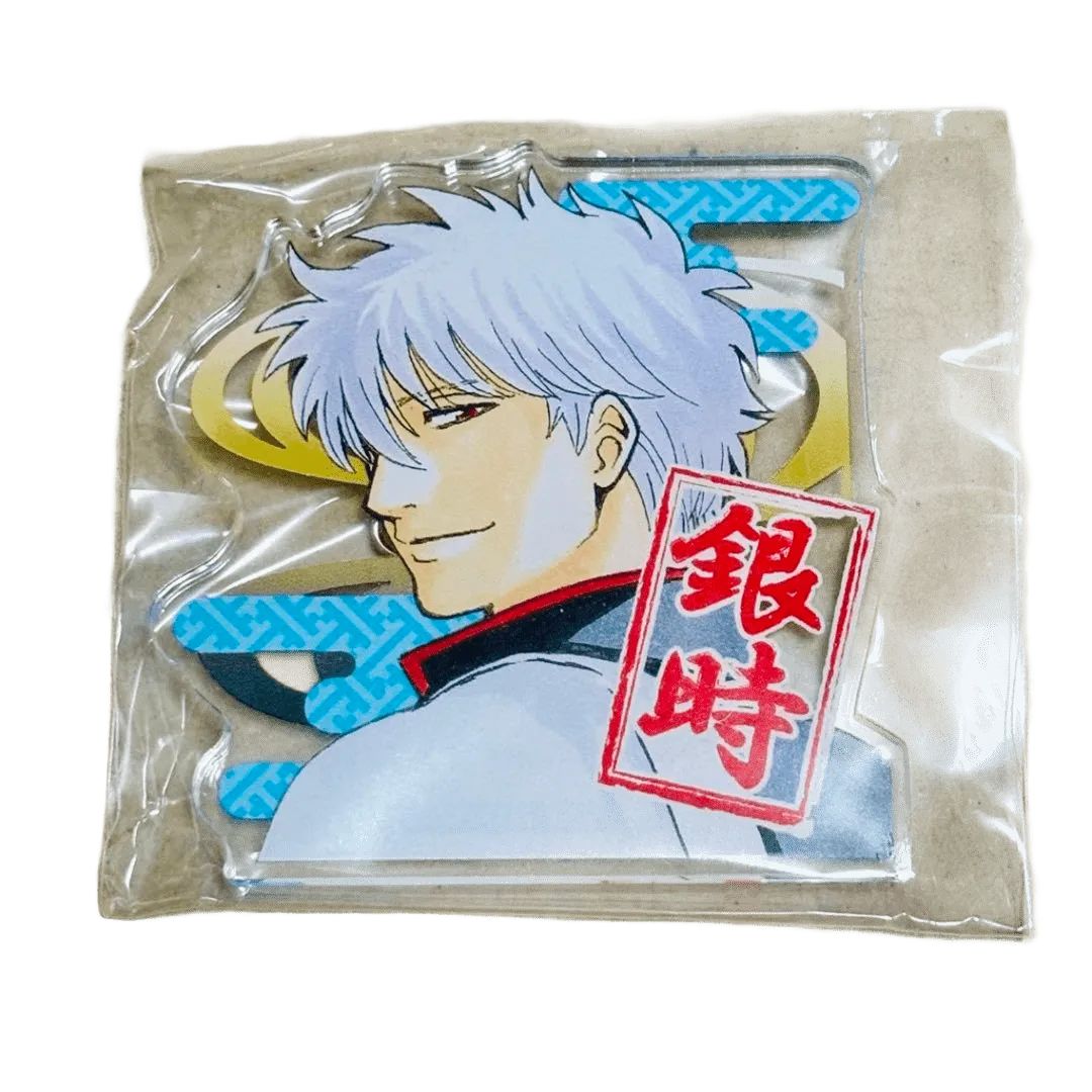 坂田銀時 アクリルバッジ 「銀魂」 ジャンプフェスタ2019グッズ 缶