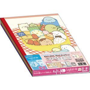（まとめ） サンエックス ロジカルエアーノート B5／A罫／30枚 すみっコぐら
