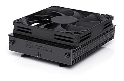 Noctua NH-L9a-AM4 chromax.black， 高さ92mm ロープロファイル CPUクーラー (ブラ