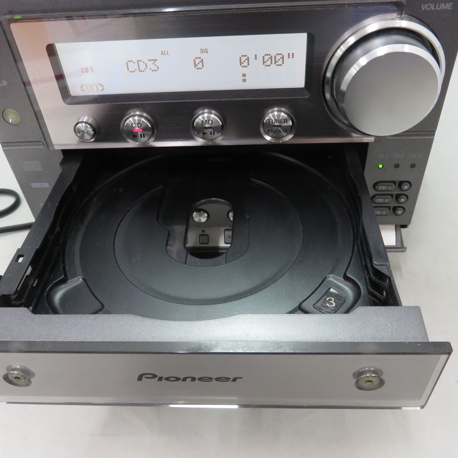 3CD＆MD 動作確認済】Pioneer ミニコンポーネントシステム X-RS77PRO (本体のみ） - メルカリ