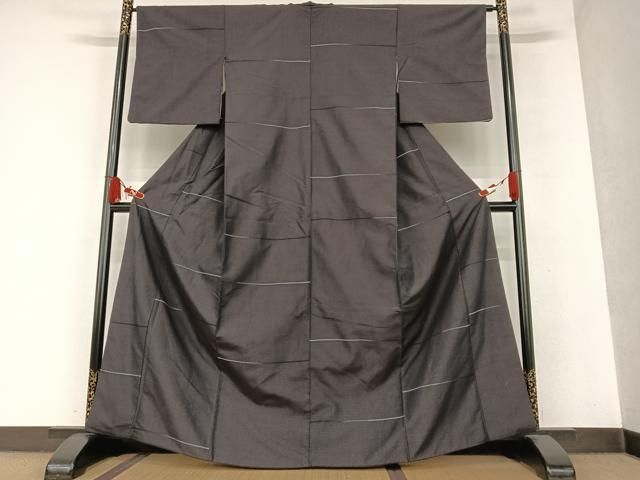 平和屋着物○結城紬 有栖川 阪急百貨店扱い 正絹 逸品 CAAS8657vf