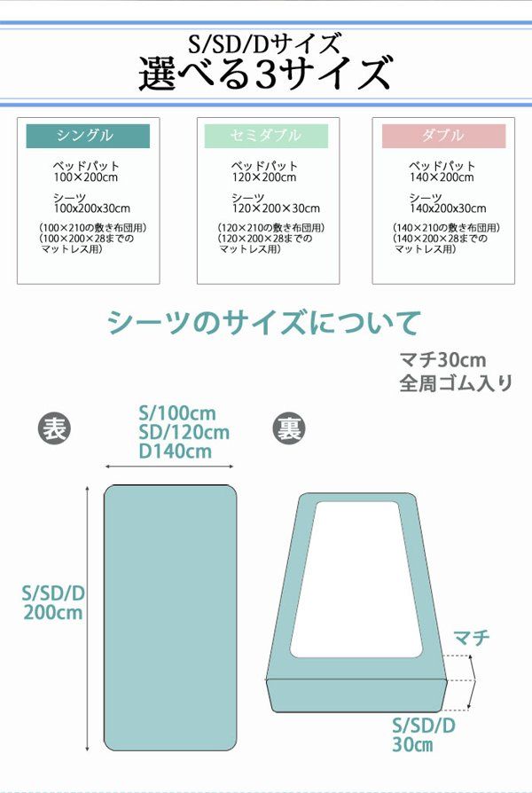 ベッドパッド