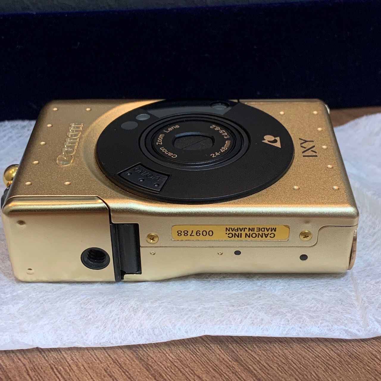 ♪ 化粧箱付き ♪ CANON IXY Limited Version GOLD IXY リミテッドバージョン - キヤノンカメラミュージアム