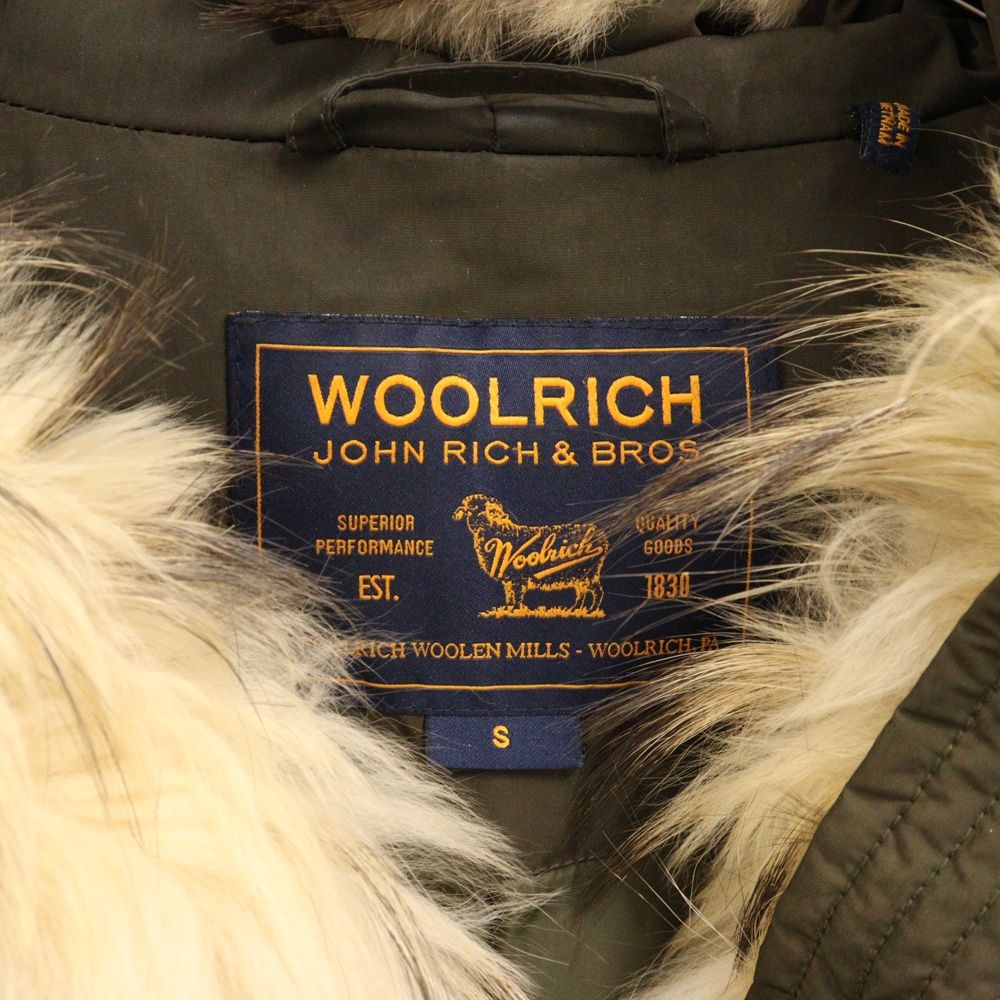 WOOLRICH (ウールリッチ) リアルファーフード付きロングダウン WOOLRICH (ウールリッチ) リアルファーフード付きロングダウン