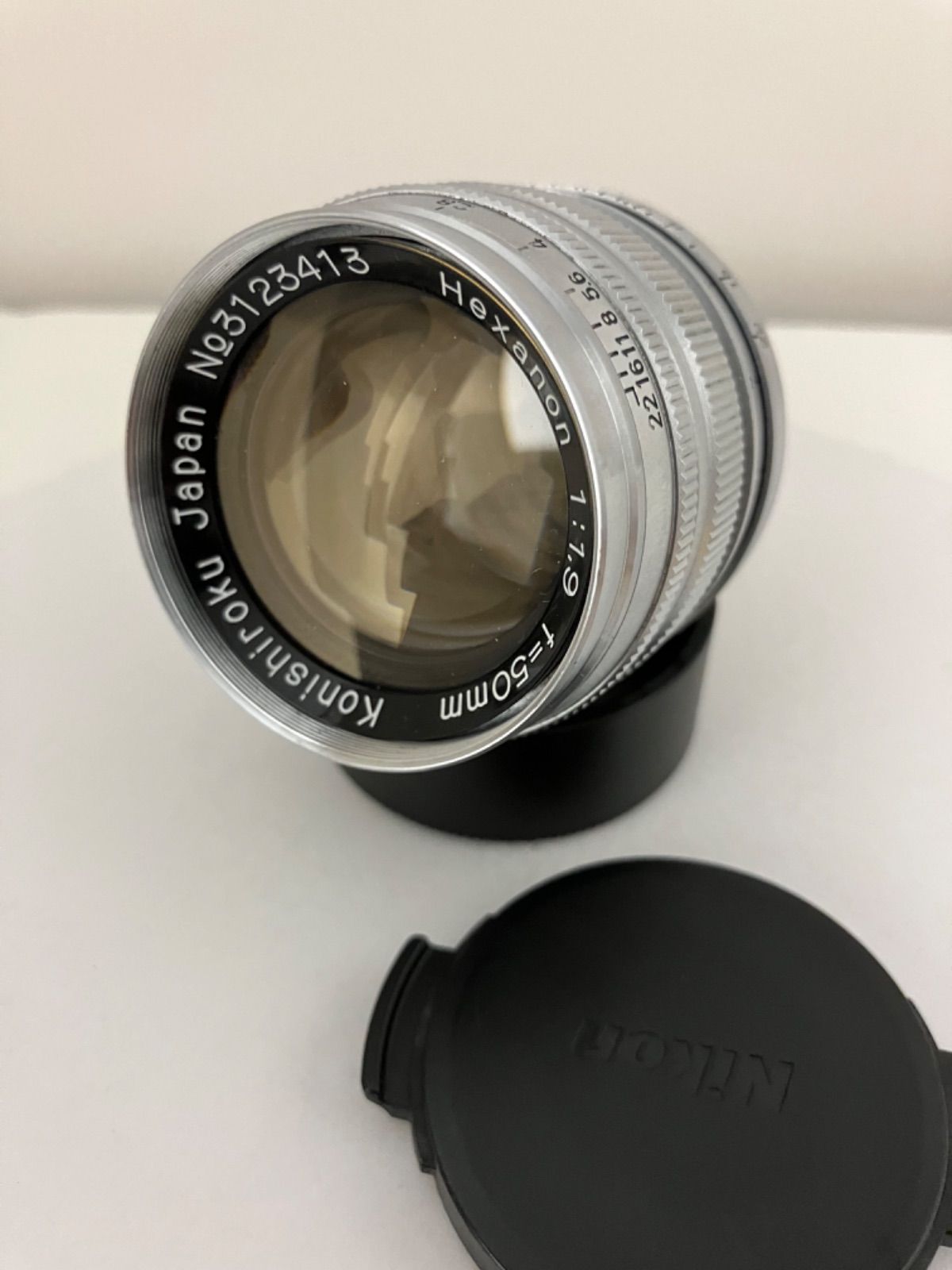 【小西六】Konishiroku Japan Hexanon 50mm F1.9 レンズ