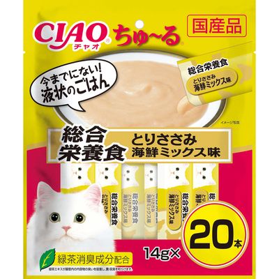 （まとめ買い）いなばペットフード CIAO ちゅ〜るグルメ まぐろバラエティ 14g×60本 SC-139 猫用 〔×3〕 いなばペットフード CIAO ちゅ〜るグルメ まぐろバラエティ 14g×60本