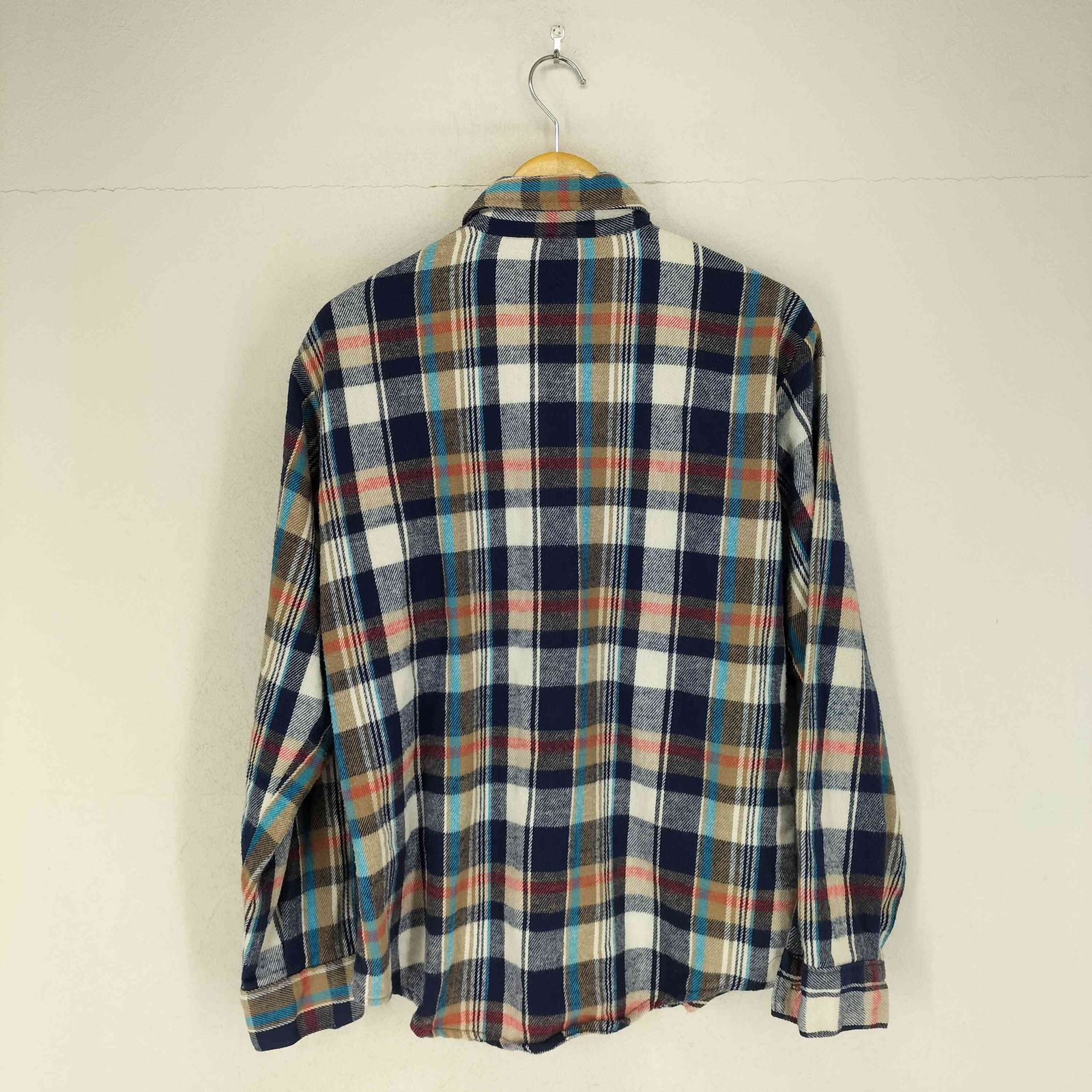 ファイブブラザー FIVE BROTHER 70-80s MADE IN USA コットンチェックL