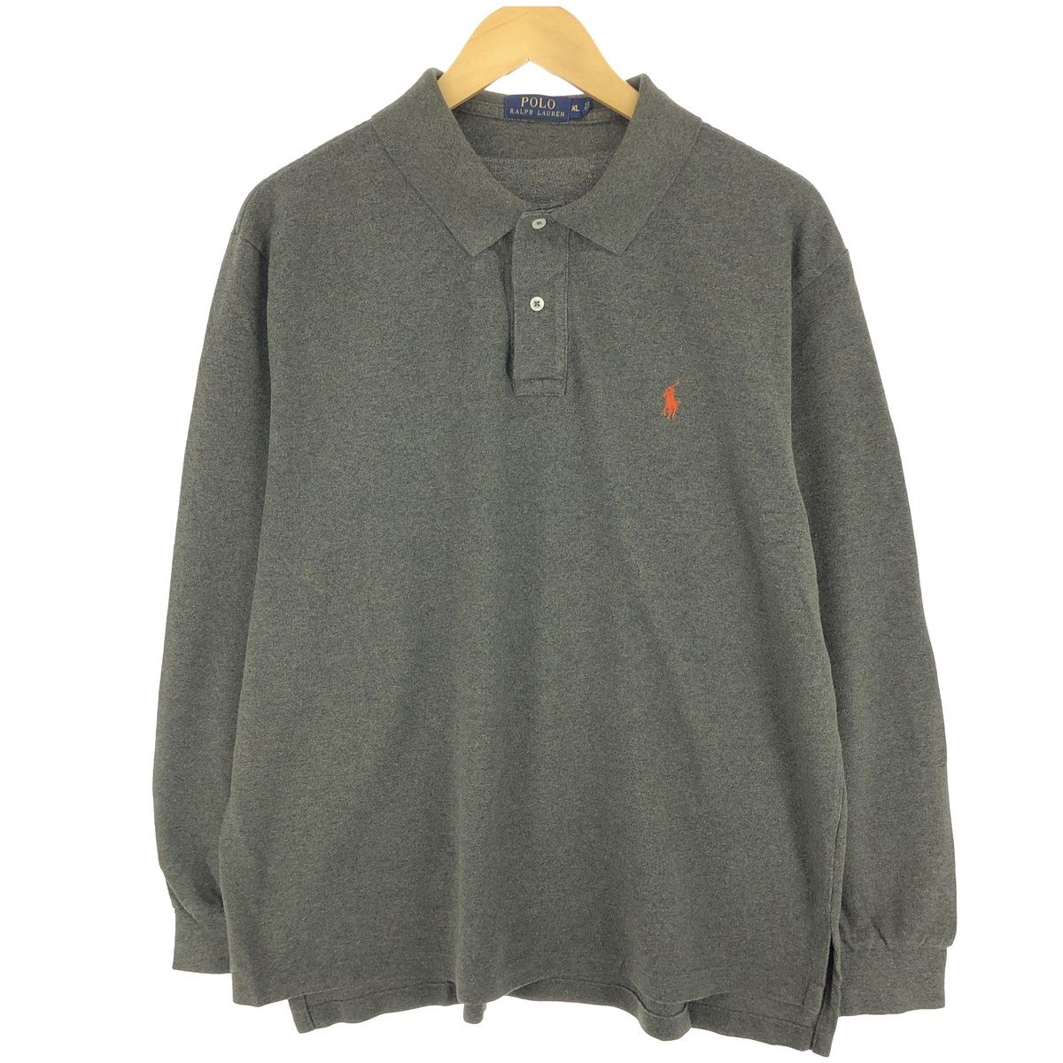 古着 ラルフローレン Ralph Lauren POLO RALPH LAUREN 長袖 ポロシャツ メンズXL相当/eaa471745