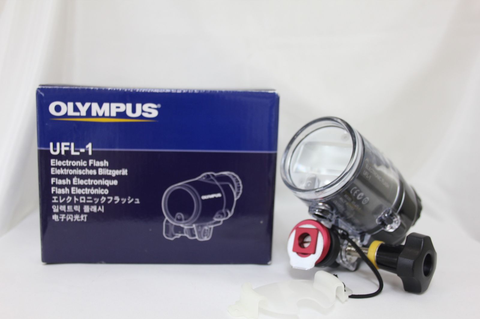 返品保証 元 き オリンパス Olympus Electronic Flash UFL-1 水中 フラッシュ M4921