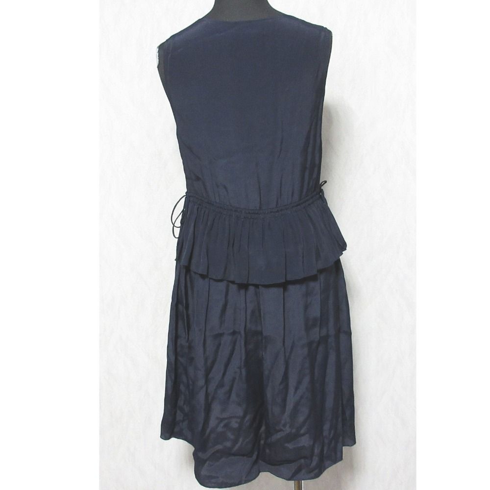 美品 See By Chloe シーバイクロエ シルクブレンド ノースリーブ 