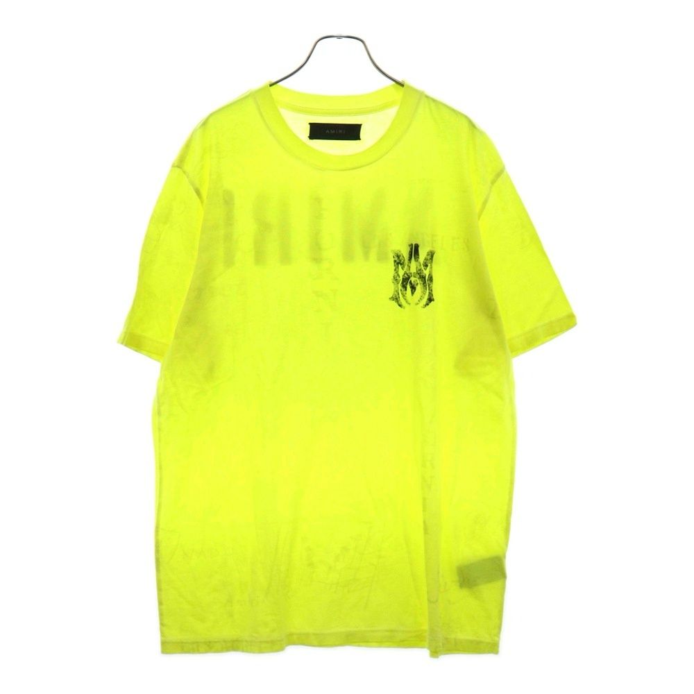AMIRI 黄色 ダメージスウェットシャツ アメリ
