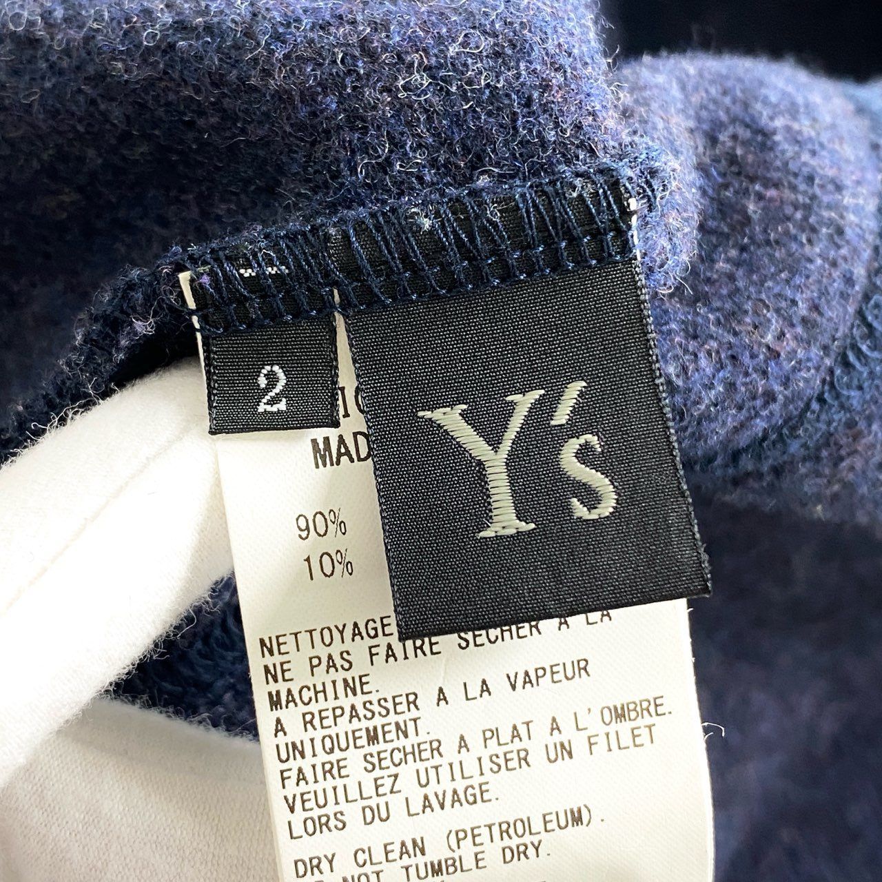 75e8 Y's ワイズ Yohji Yamamoto ヨウジヤマモト 変形ドルマンニット