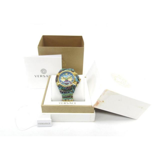 Versace ベルサーチェ アイコン アクティブ クロノグラフ ユニ